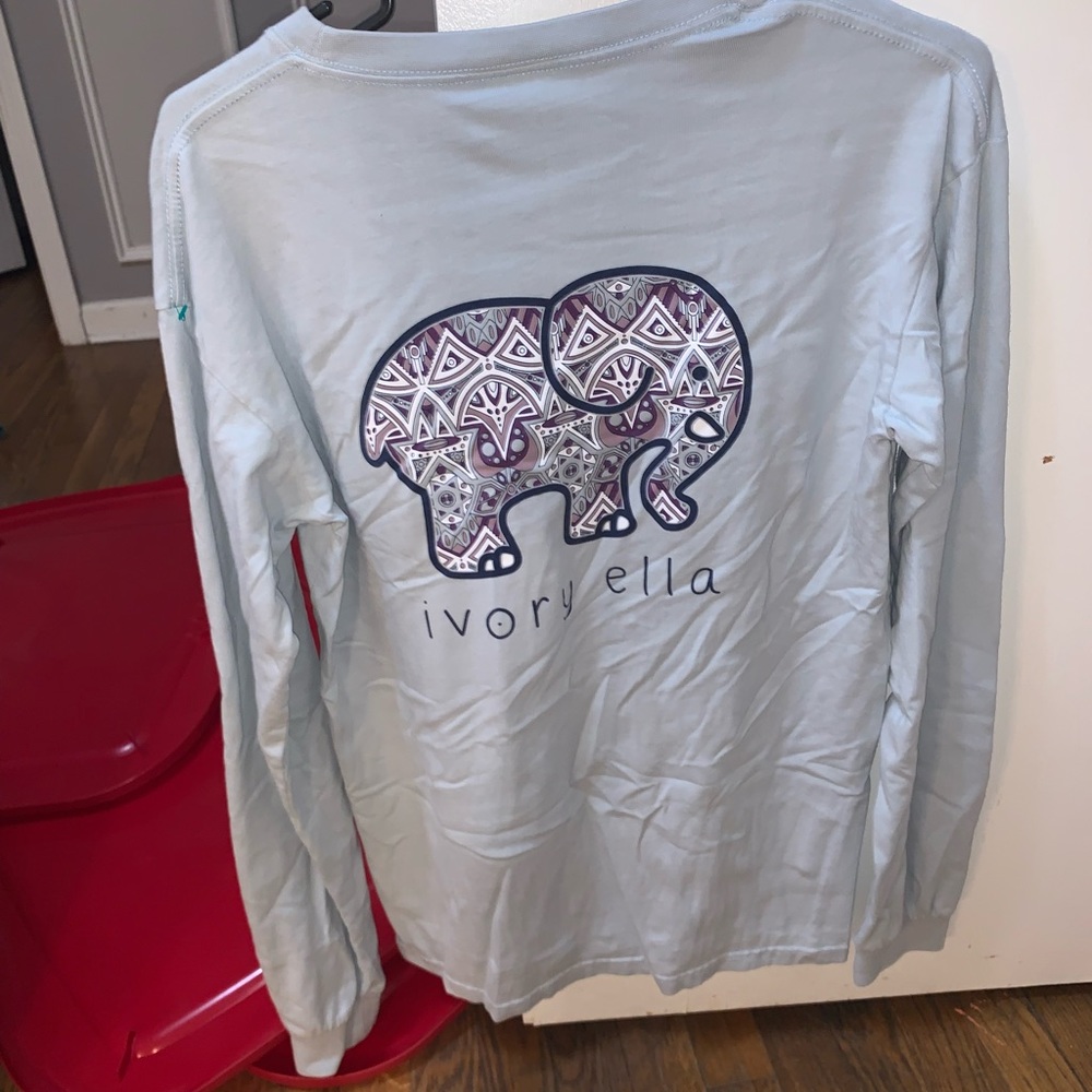 Ivory Ella long sleeve Tee